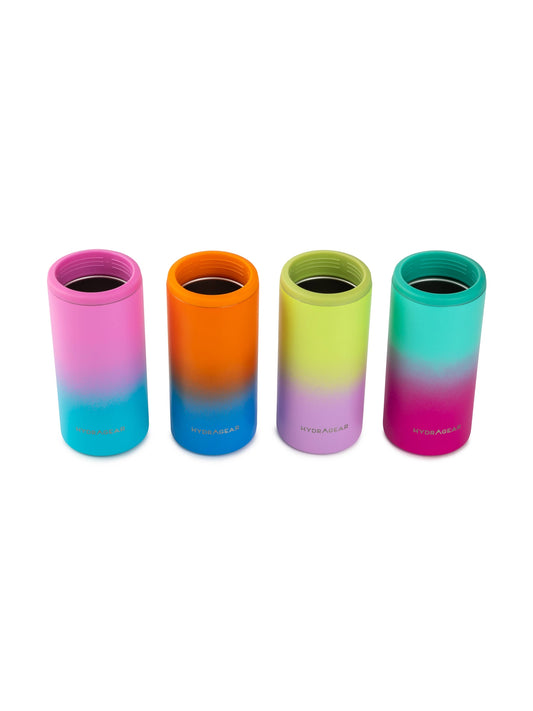 12oz Slim Can Coolie – Assorted Powder Bright Ombre