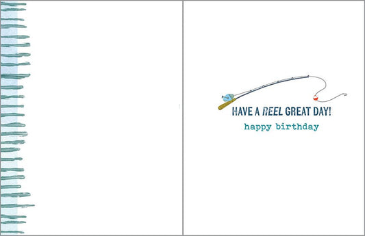 Birthday Card - Fishing Lures