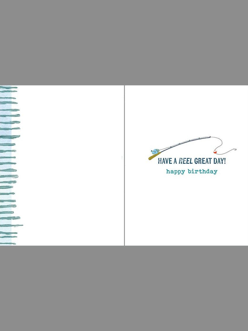 Birthday Card - Fishing Lures
