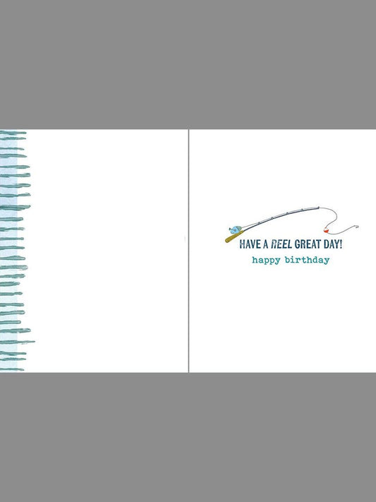Birthday Card - Fishing Lures