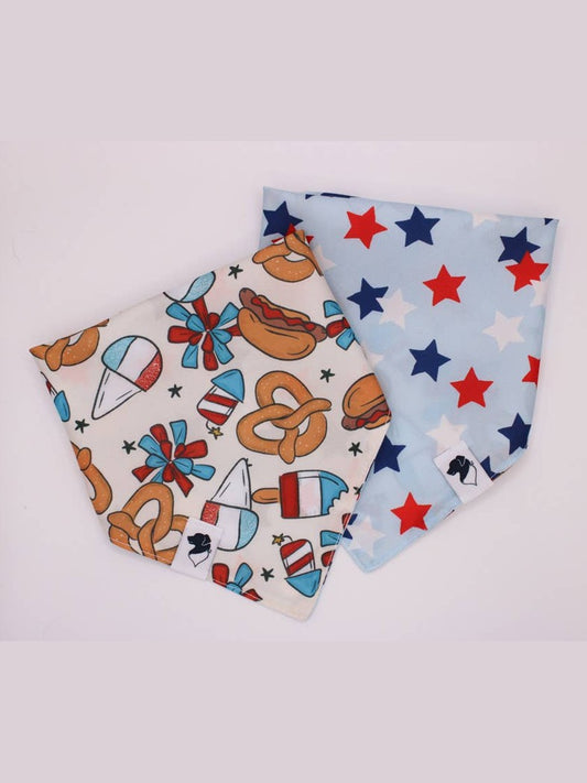 Summer Reversible Dog Bandana