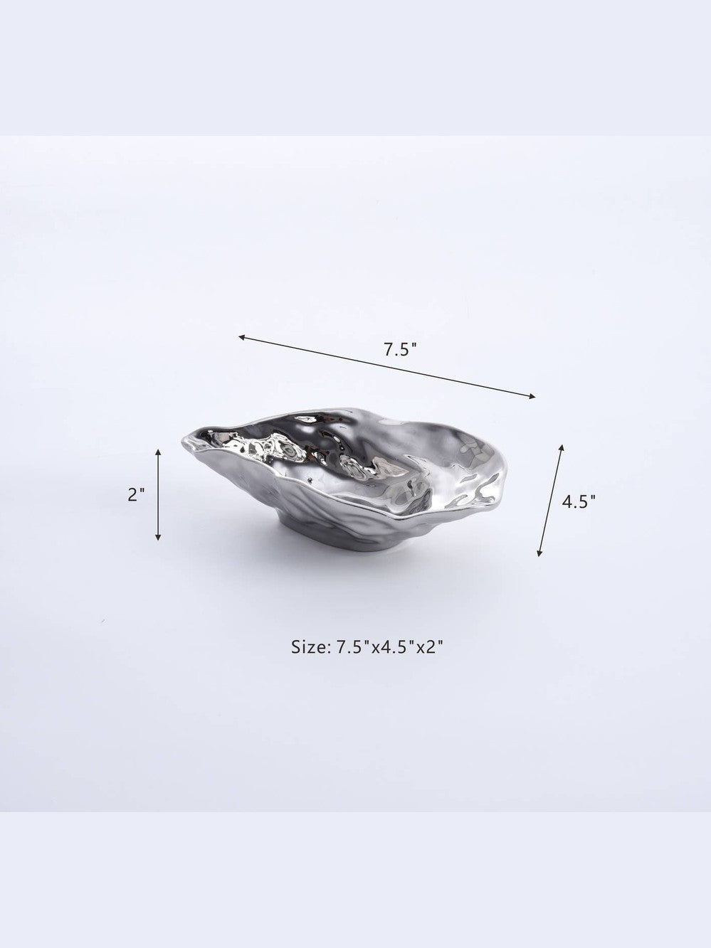 Small Oyster Bowl Silver