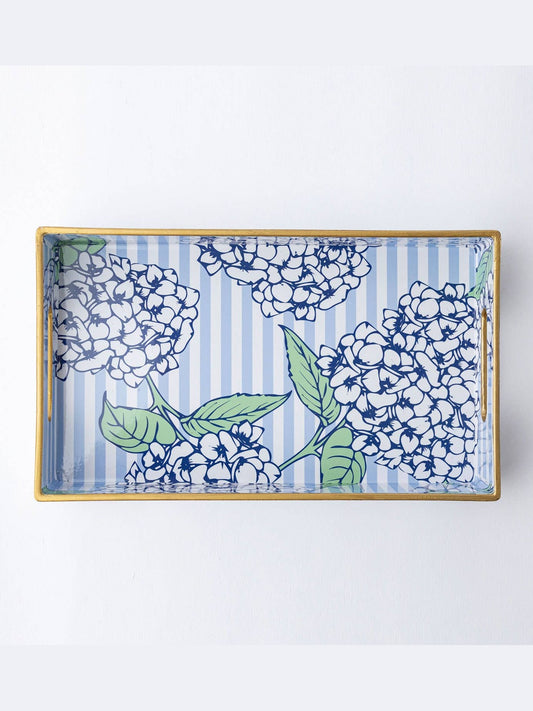 Hydrangea Stem Vanity Tray