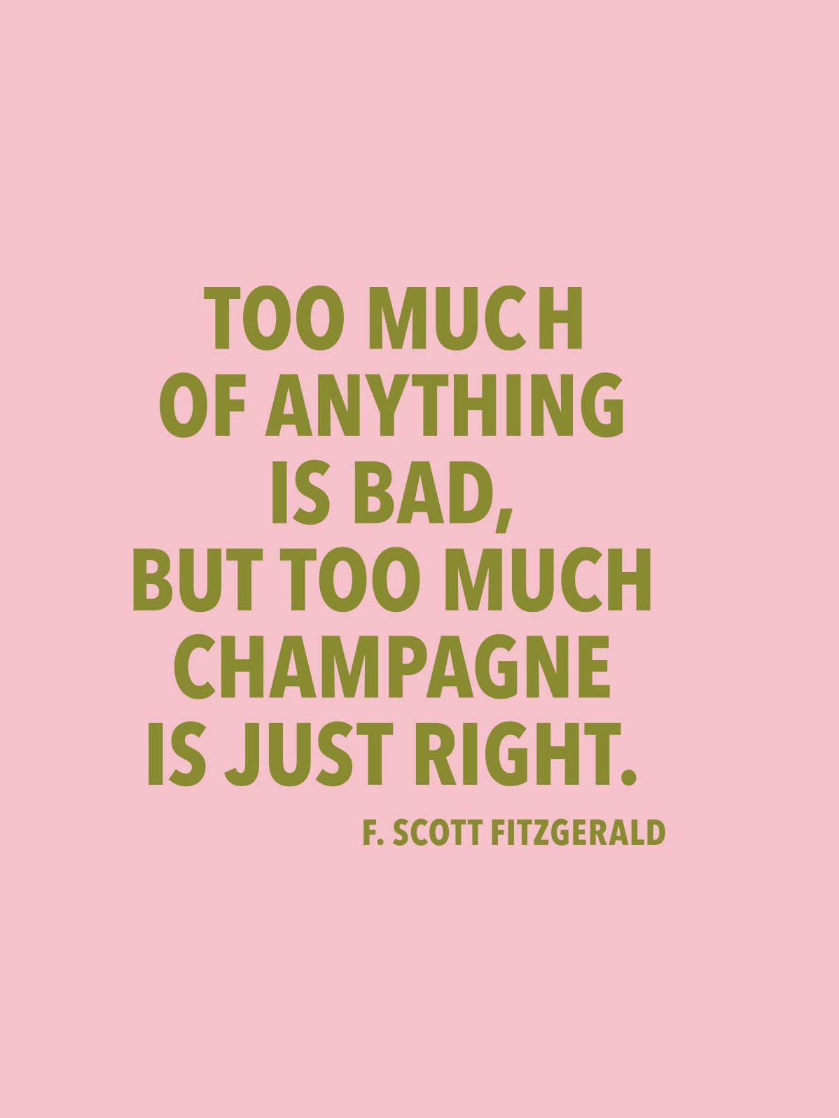 Funny Cocktail Napkins | Too Much Champagne - 20ct
