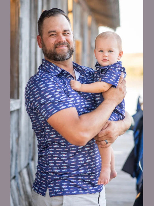 Mens - Freshwater Polo Short Sleeve Shirt