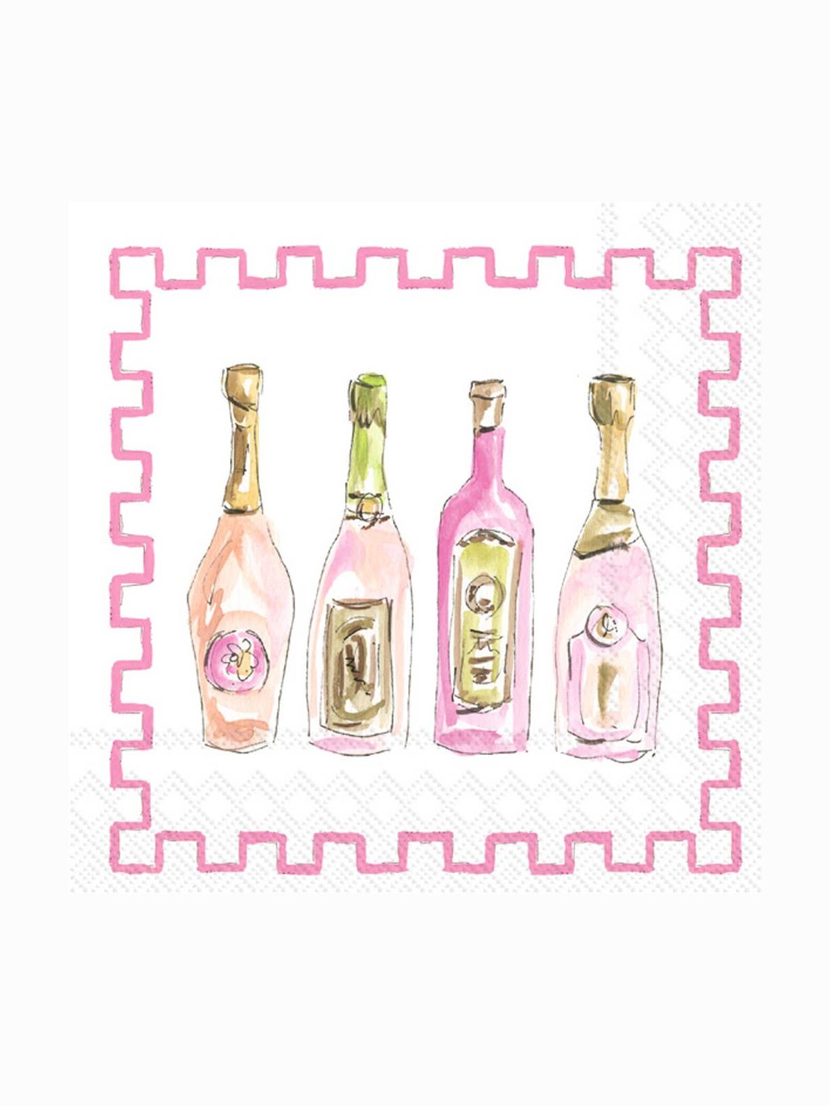 Paper Cocktail Napkin 20 Ct Champagne Rosanne Beck