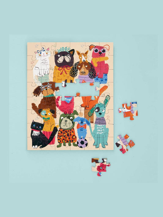 Fur Babies 48 Piece Puzzle Snax