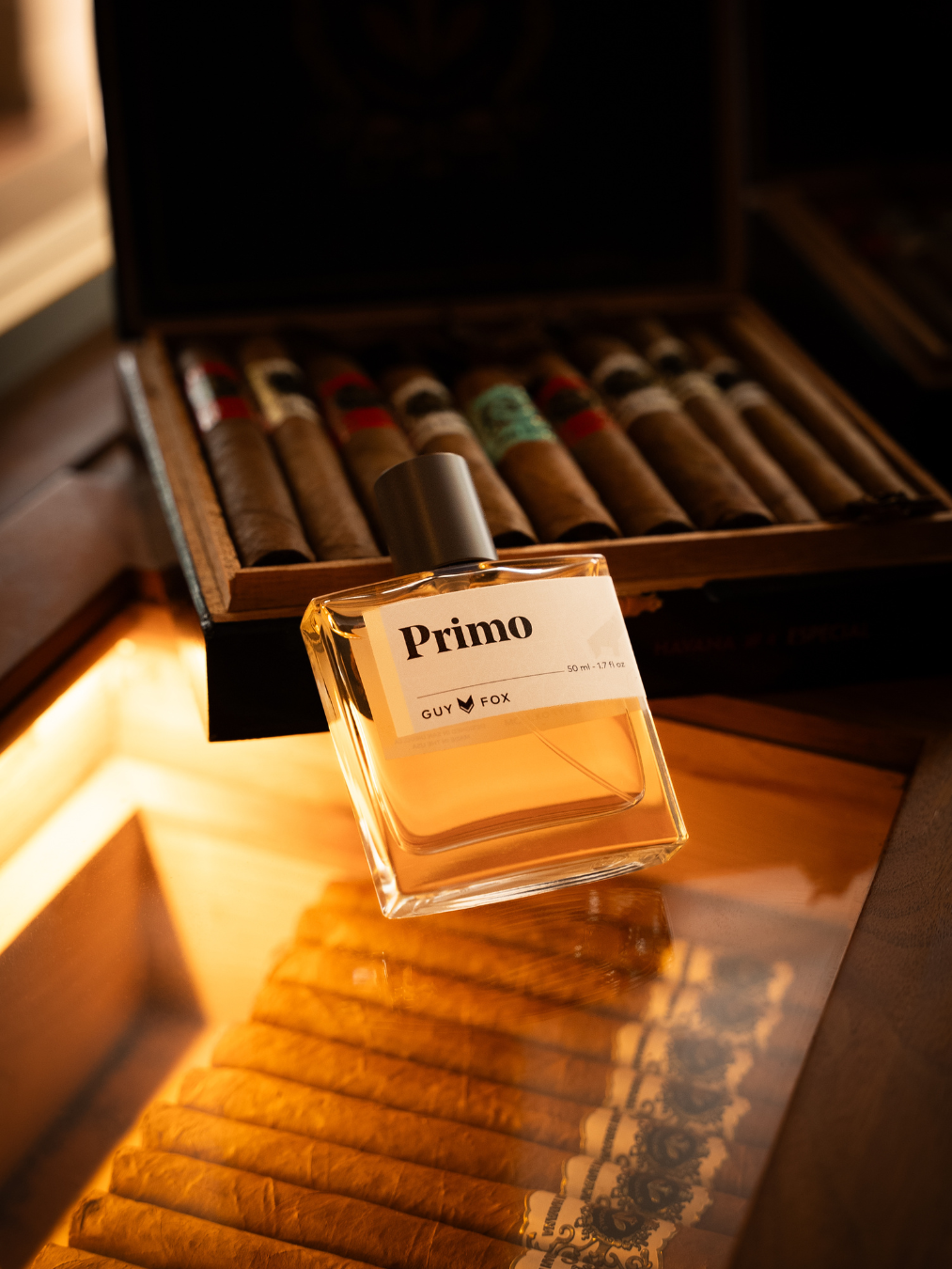 Primo - Men's Cologne - Santal, Cuban Cigar, Smoked Rum