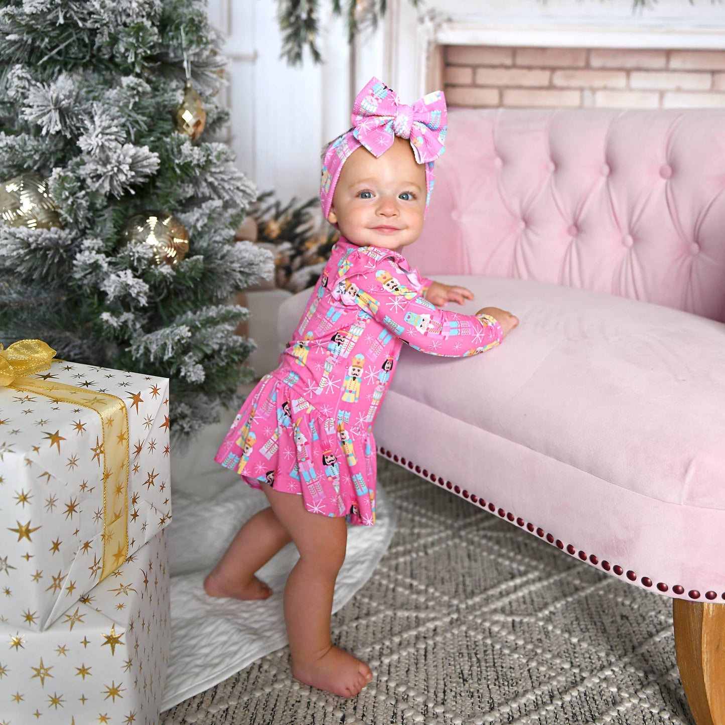 Nadia Nutcrackers Tutu Christmas Bamboo Baby Clothing Dress