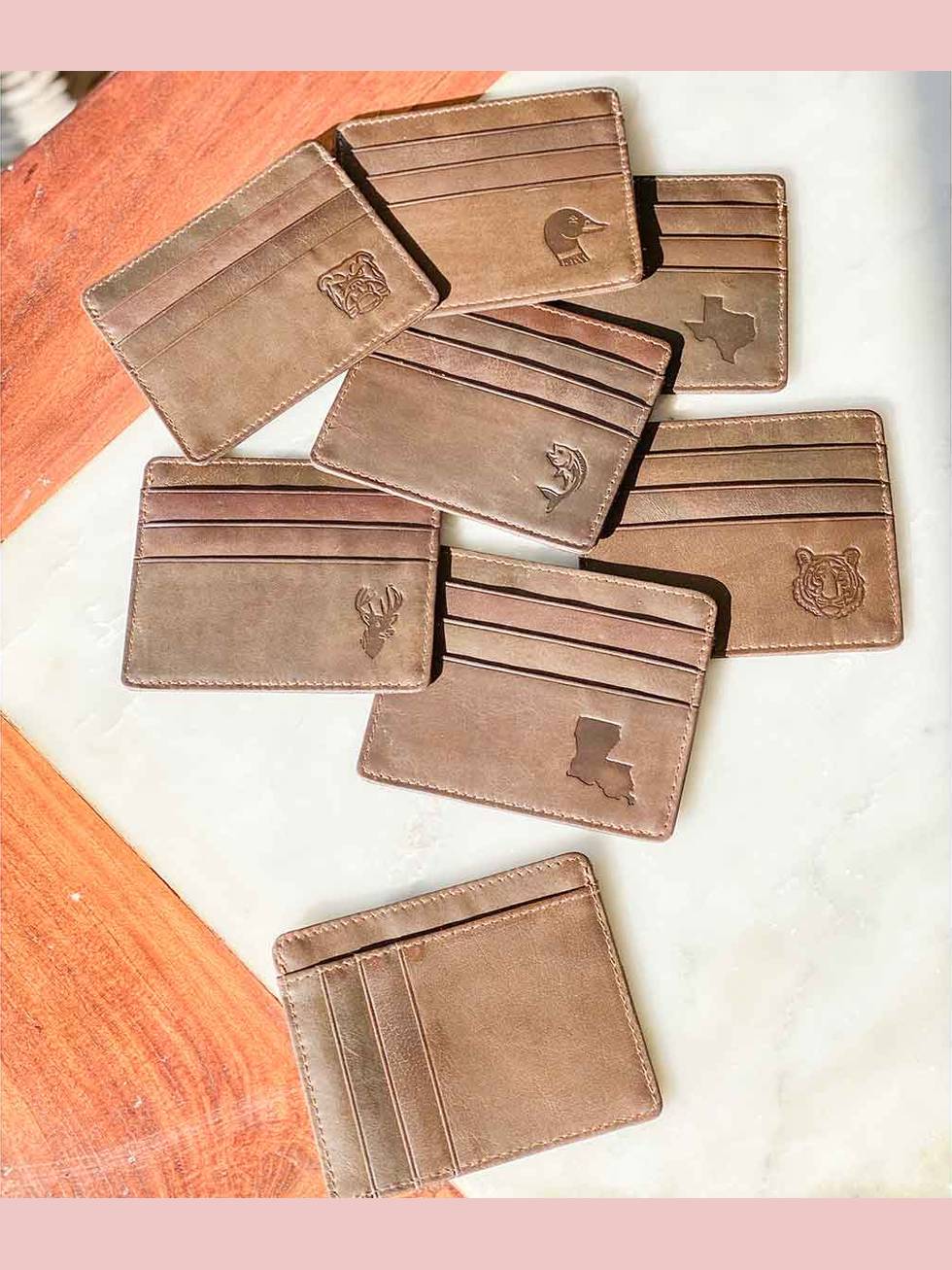 Bulldog Leather Slim Wallet