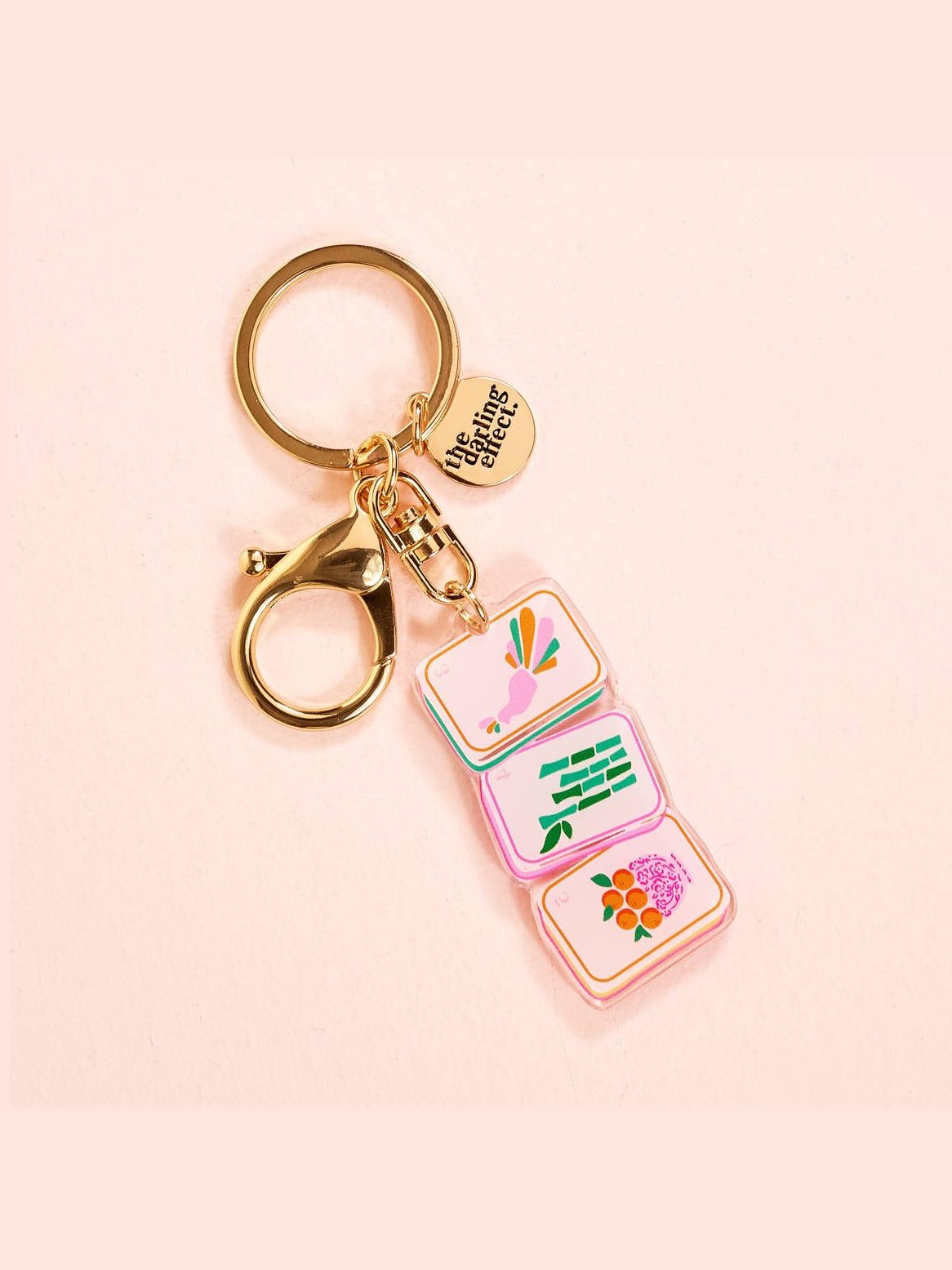 Acrylic Keychain–Mahjong Tiles