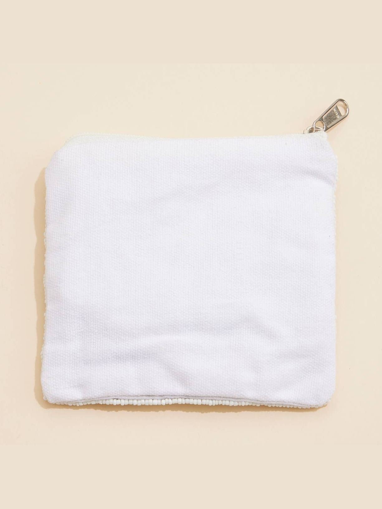 Bandy Racket & Ball Beaded Coin Pouch