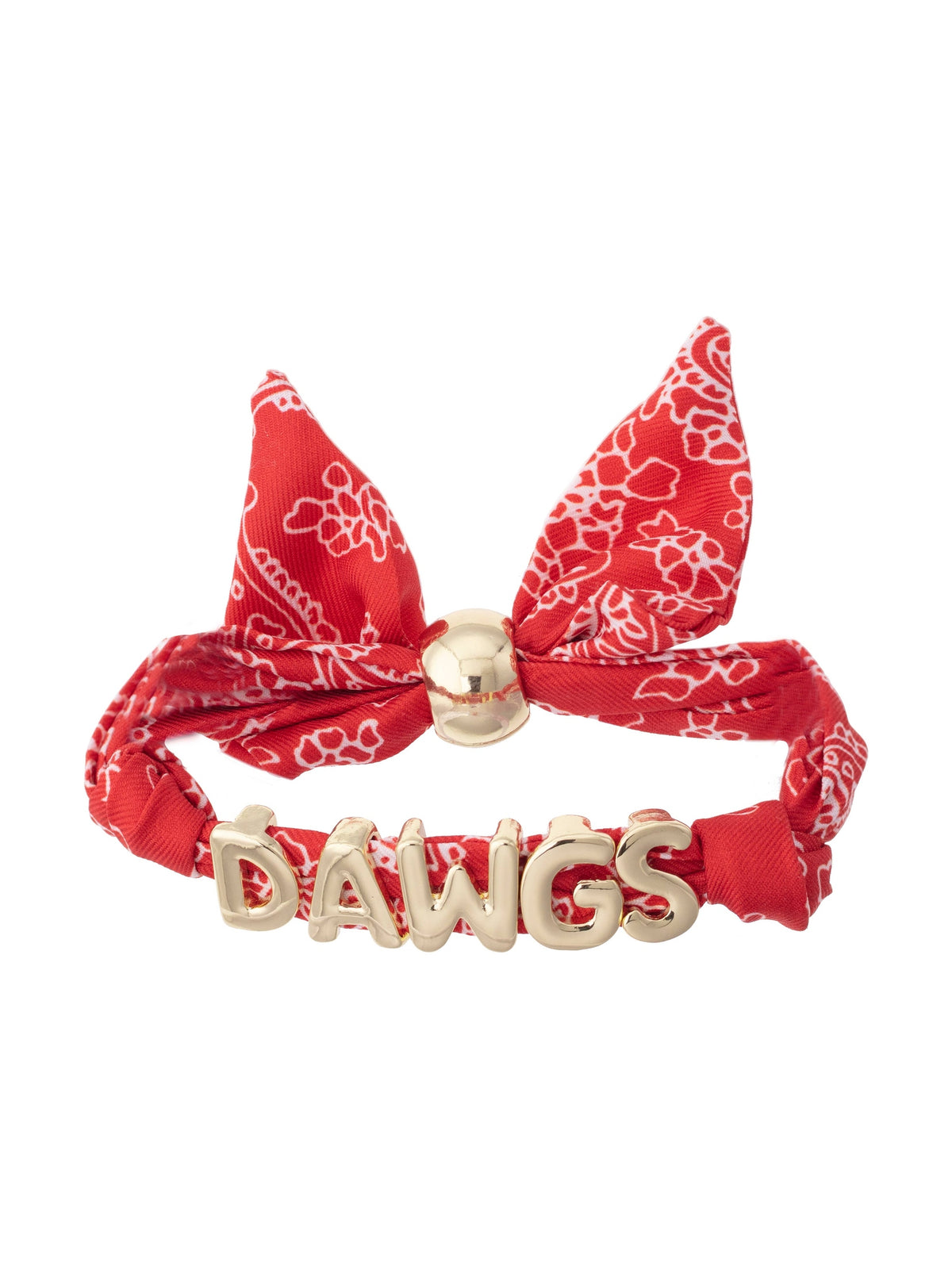 Georgia Bulldogs Bandana Slider Bracelet