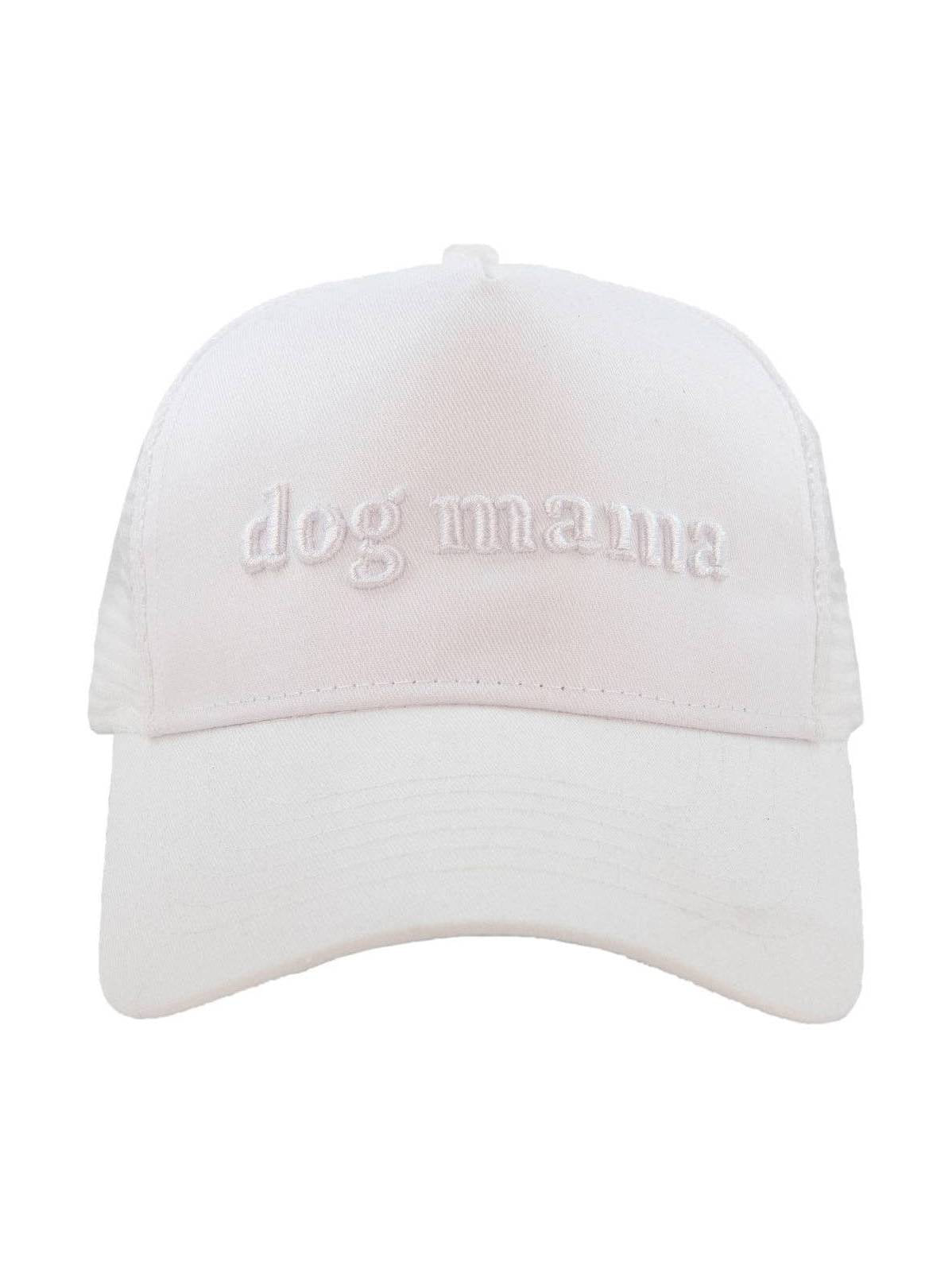 Dog Mama Cute 3-D Embroidered Trucker Hat