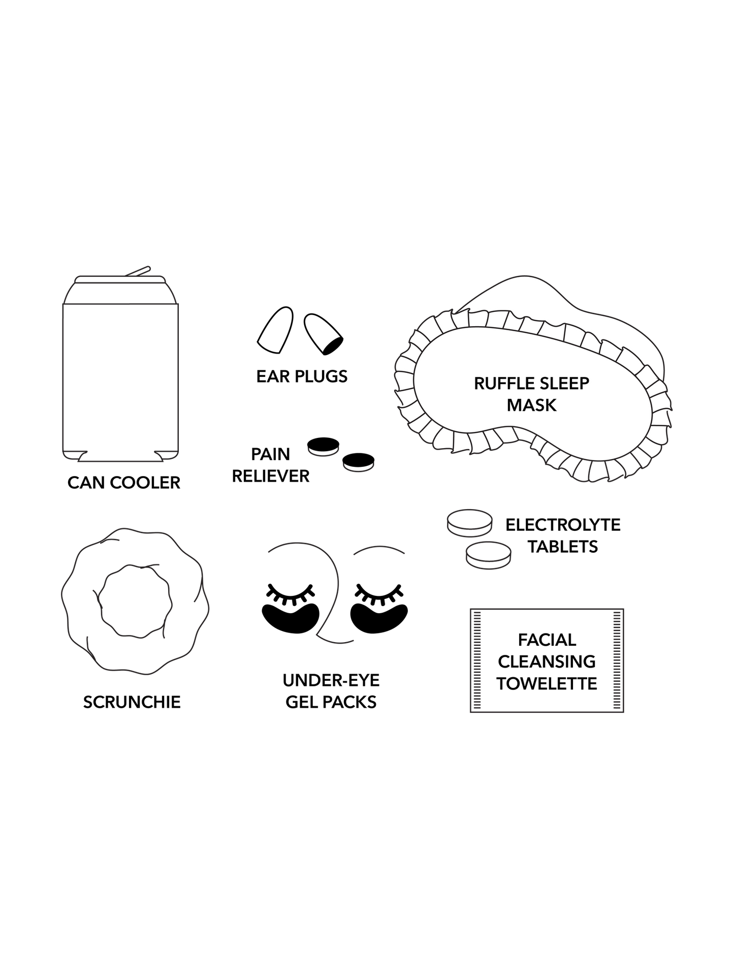 Bachelorette Kit | Last Toast on the Coast, Wedding, Bridal