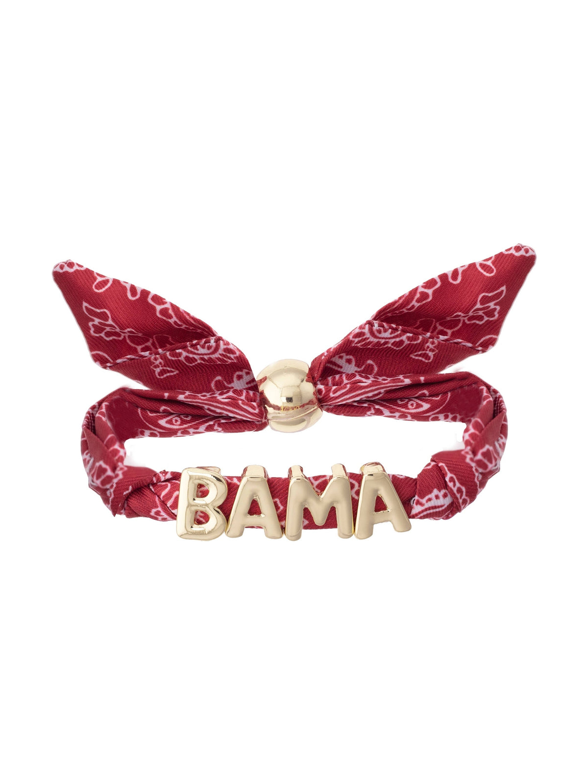Alabama Crimson Tide Bandana Slider Bracelet