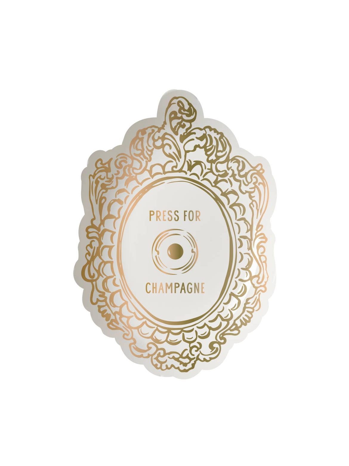 Ceramic Trinket Tray | Press For Champagne