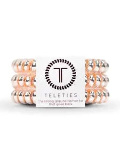 Small Spiral Hair Coils, Hair Ties, 3-pack