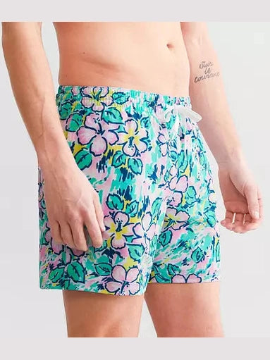 The Vacation Blooms 5.5 (Classic Swim Trunk)