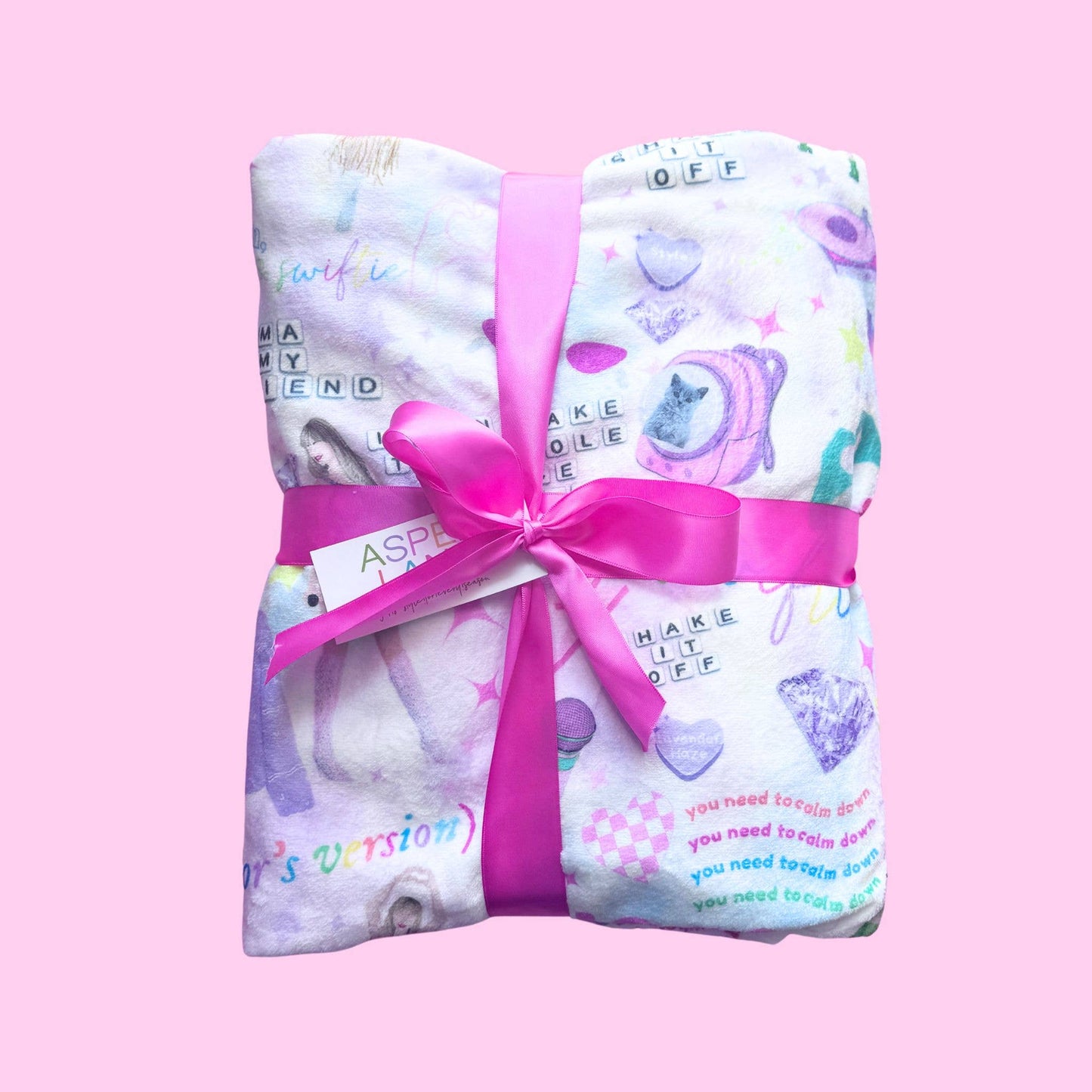 Swiftie Taylor Swift Gift Fuzzy Blanket