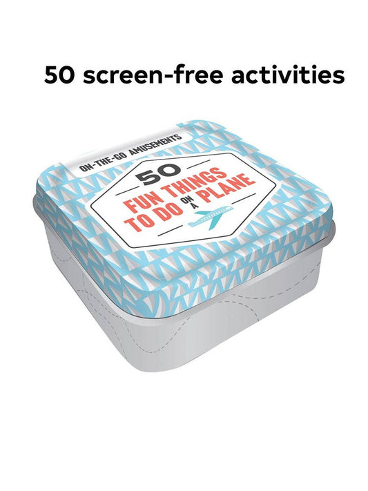 On-the-Go Amusements: 50 Fun Things to Do on a Plane