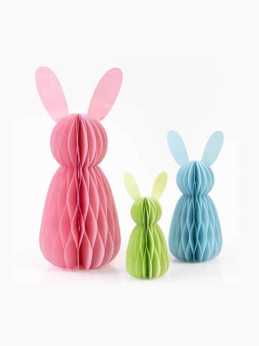 Accordion Paper Bunny Blue 7.8"