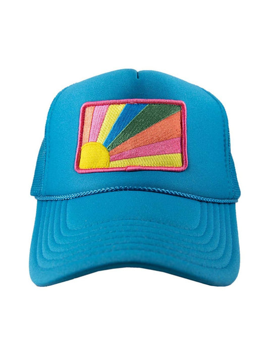 Bursting Sunshine Patch Foam Trucker Hat