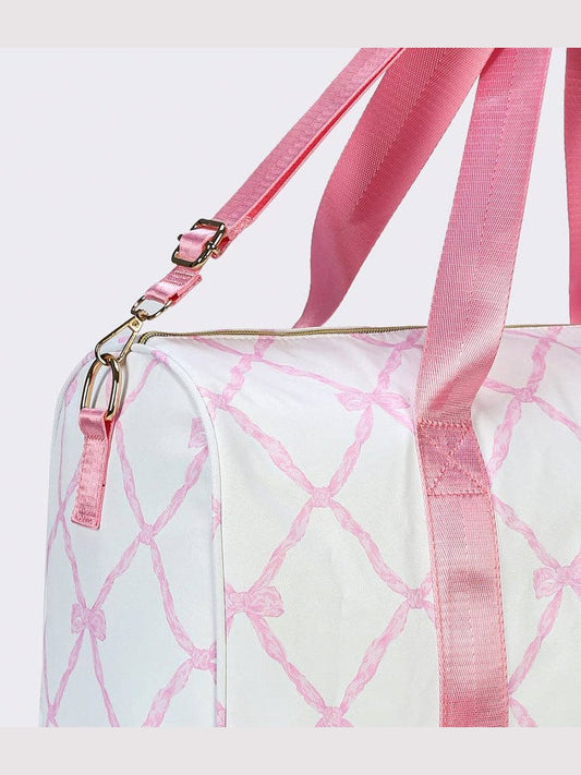 Bow Printed Duffel Bag