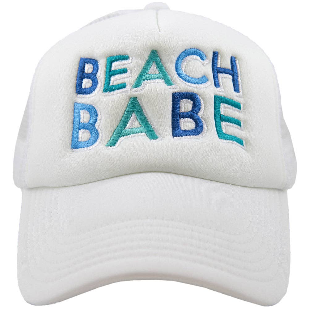 Beach Babe Snapback Foam Trucker Hat