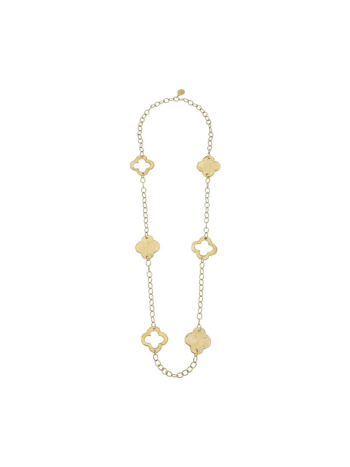 Gold Clover Chain Necklace