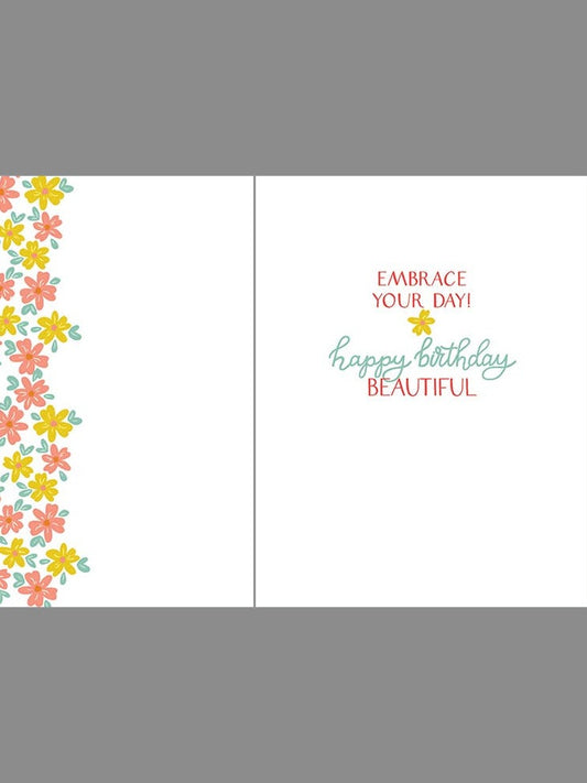 Birthday Greeting Card - Gray Hair Don't Care