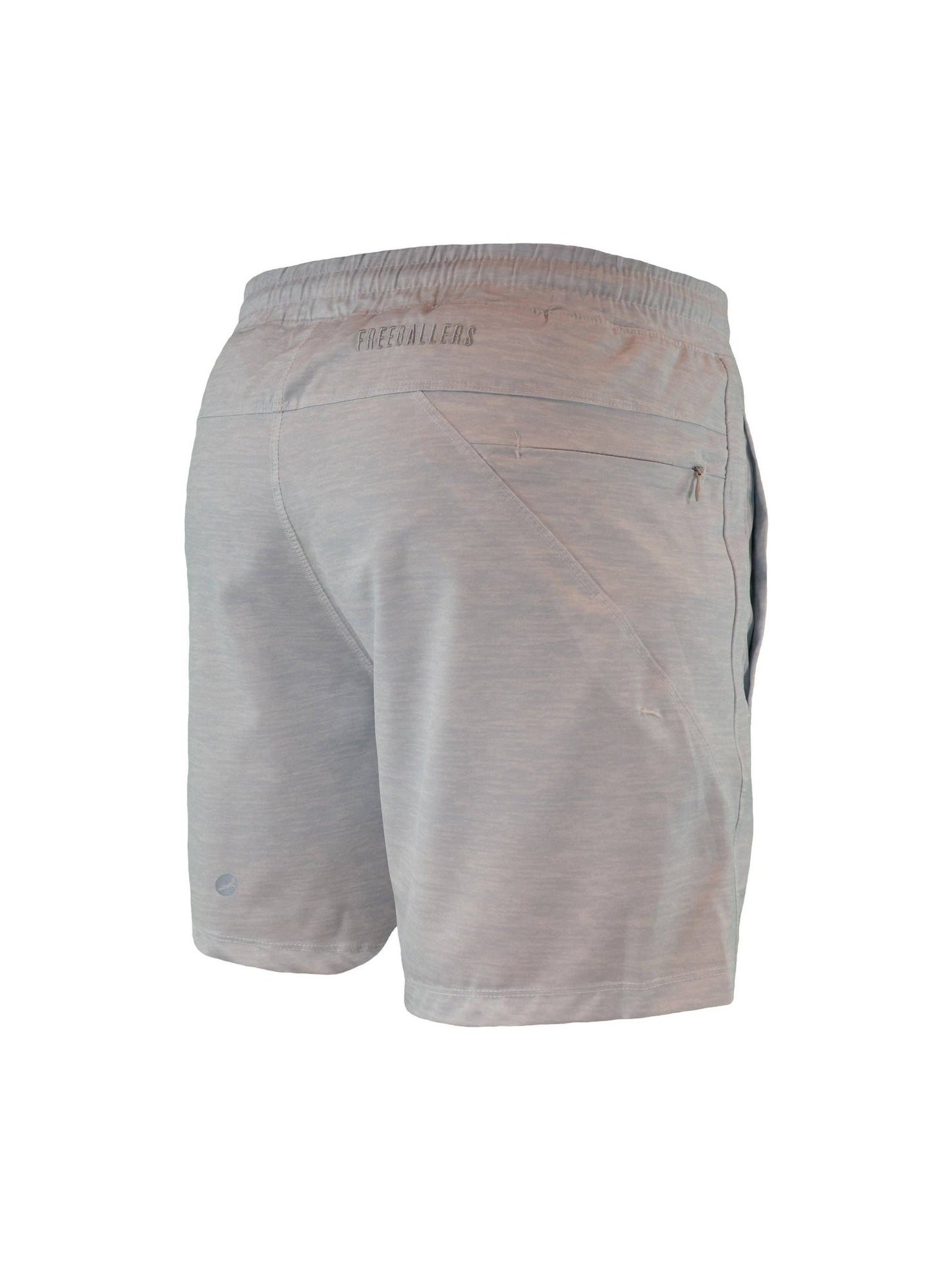 Kids Grey Heather Freeballers - Sport Shorts
