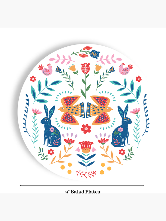 Whimsical Woodland 24ct Salad Plate Separates (3 ply)