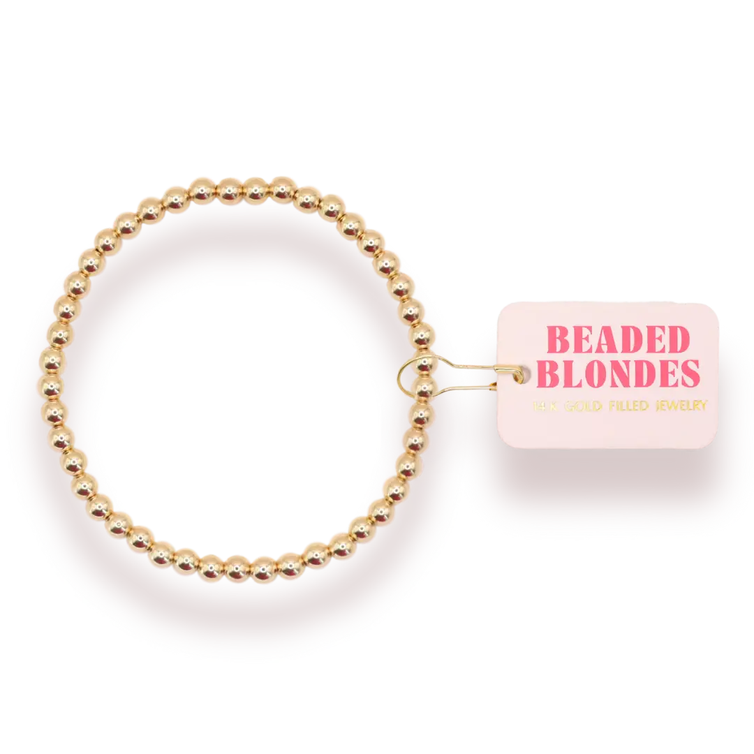 4mm Gold Bracelet