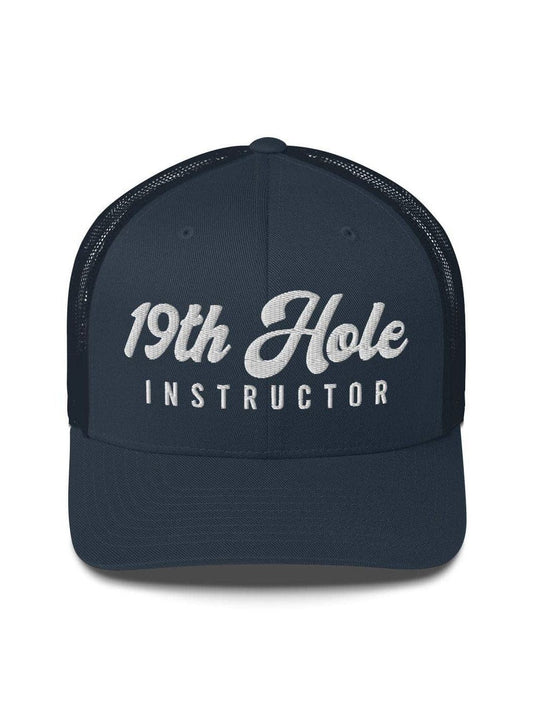 19th Hole Instructor Golf Trucker Cap