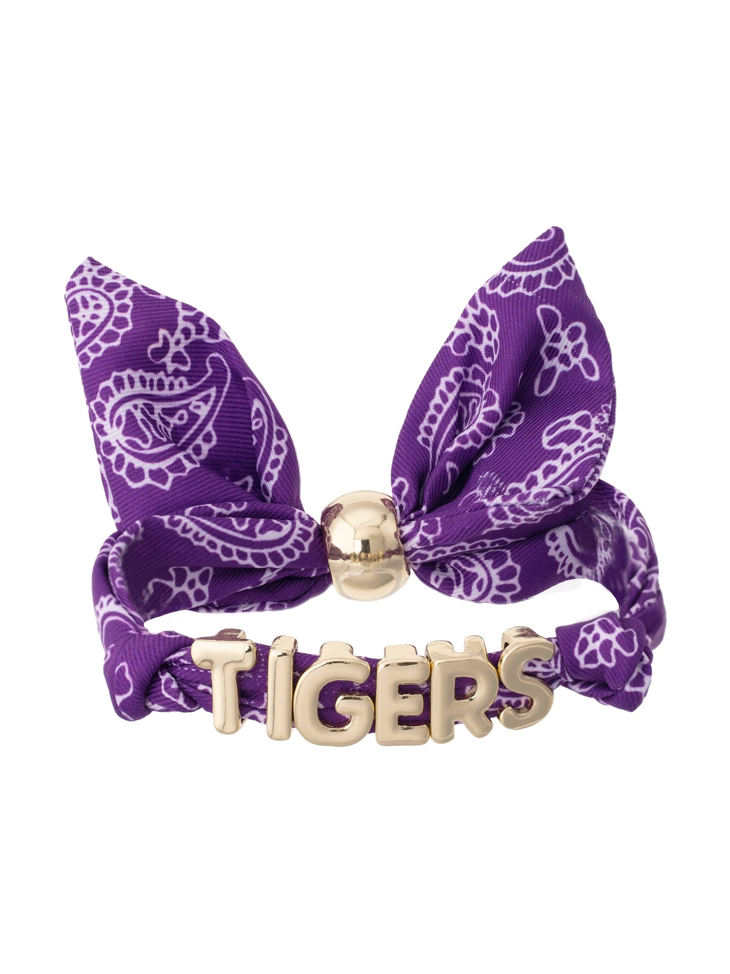 Clemson Tigers Bandana Slider Bracelet