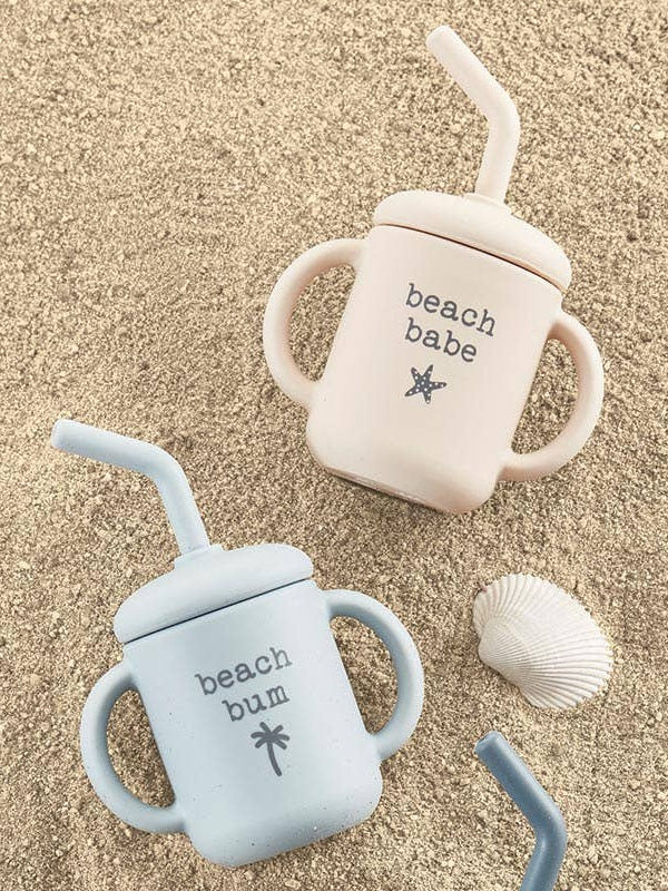 Silicone Sippy Cup - Beach Babe