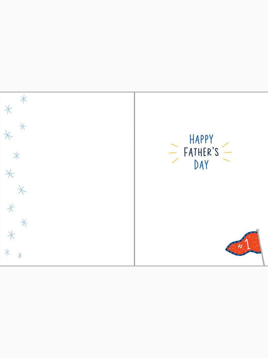 Father's Day Greeting Card - Best Dad By Par