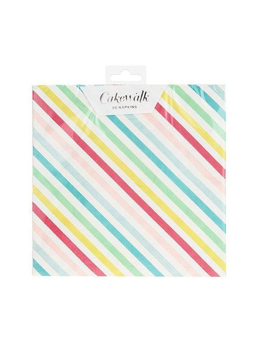 Colorful Striped Napkins