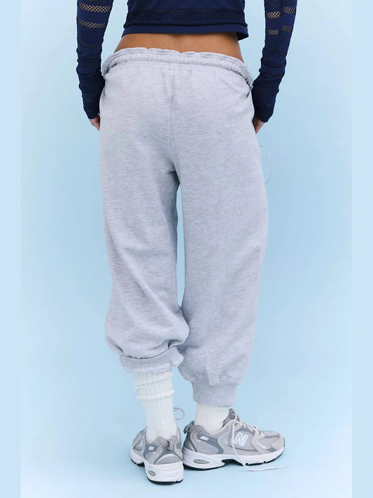 Flutter Jogger - Heather Grey