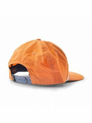 Orange Embroidered Logo Hat