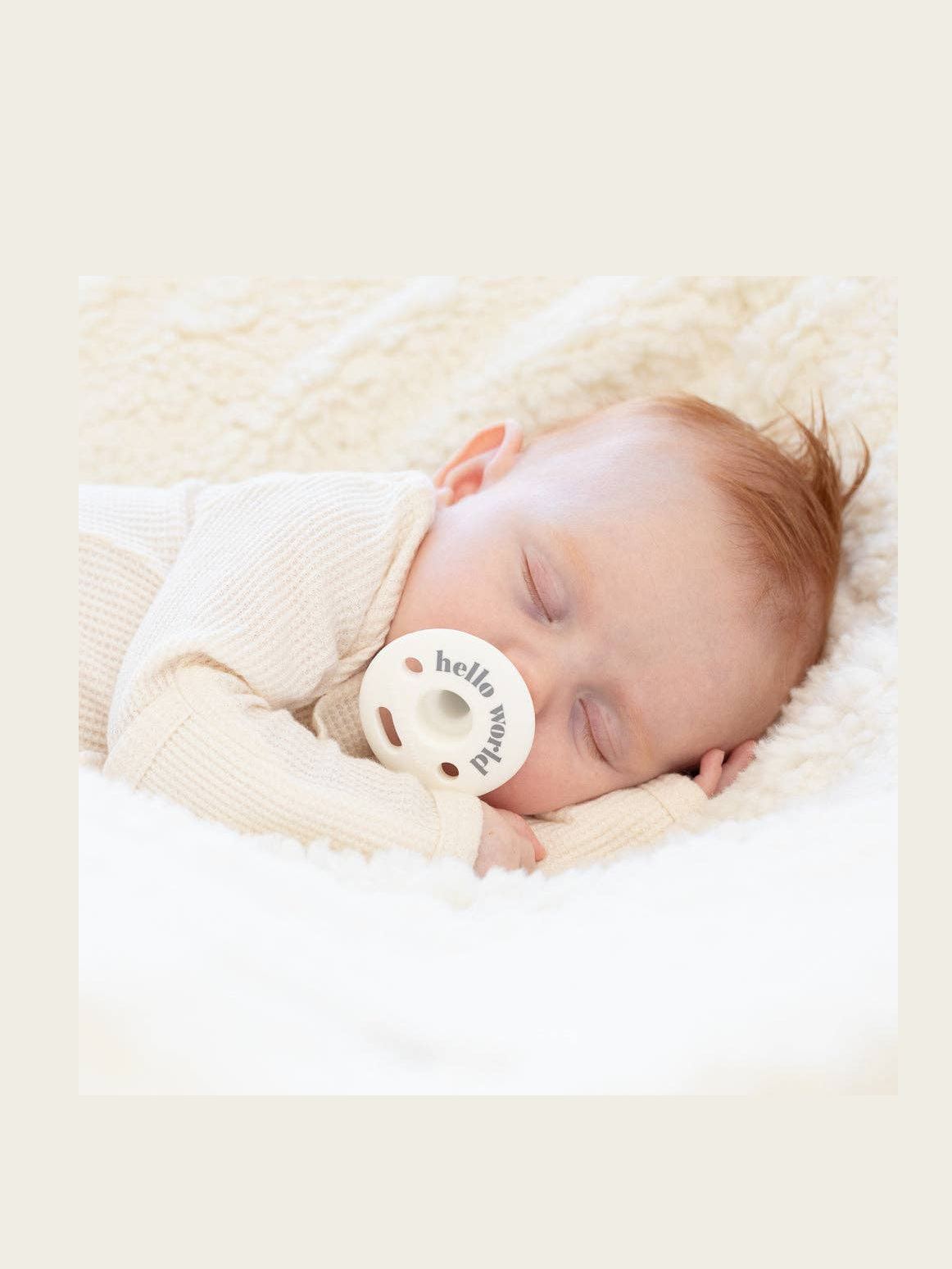 Hello World Bubbi™ Pacifier