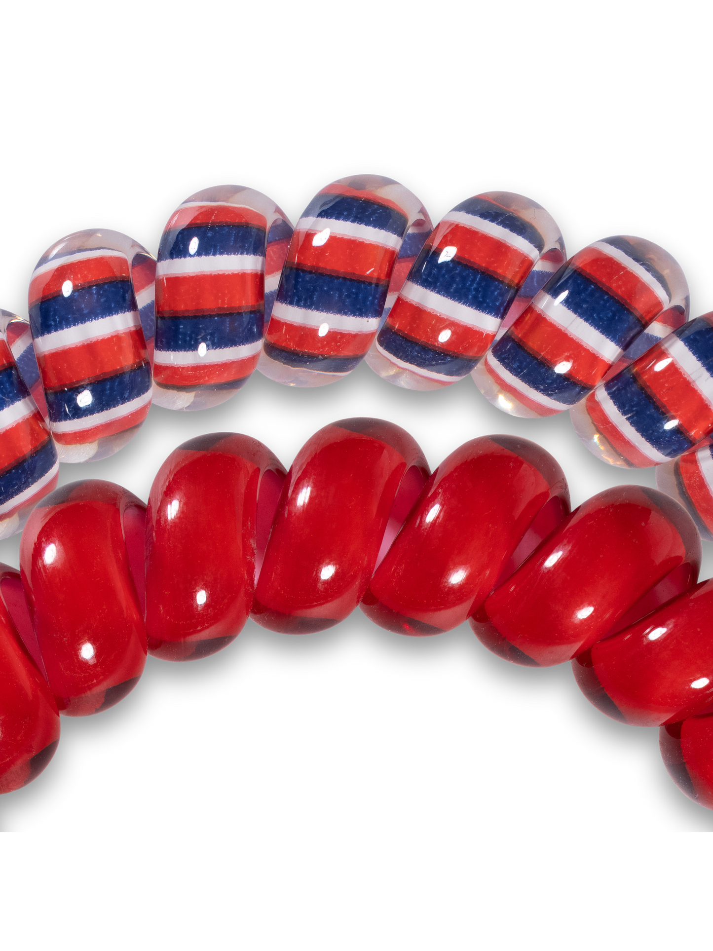 Spiral Hair Coils | Small | Univ. of Mississippi Hair Ties