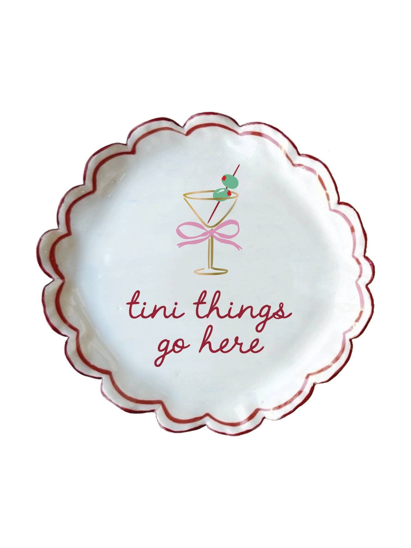 Ceramic Trinket Tray | Tini Things Trinket Dish