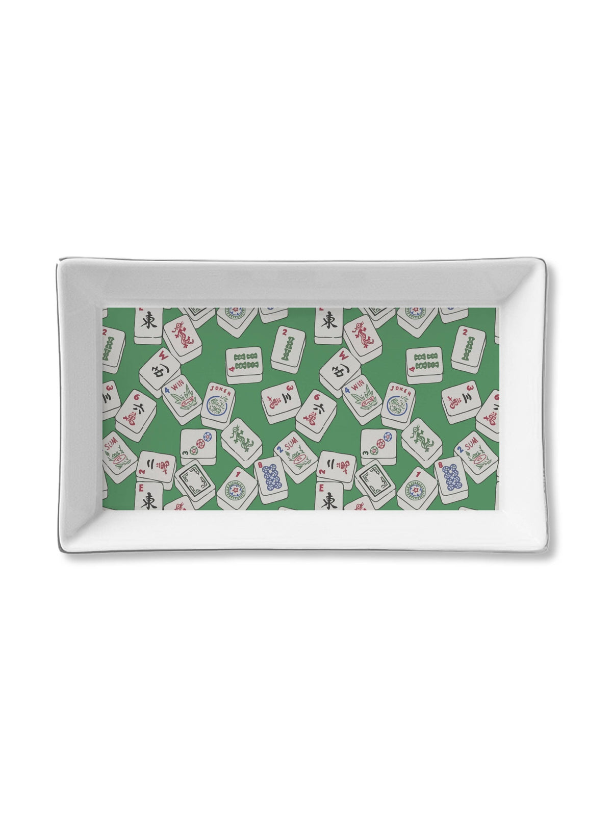 Ceramic Tray - Mahjong