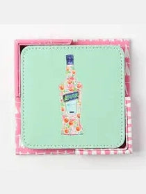 Cocktails Coasters Set of 4