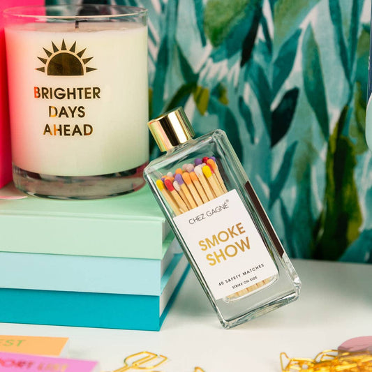 Smokeshow - Glass Bottle Safety Matches