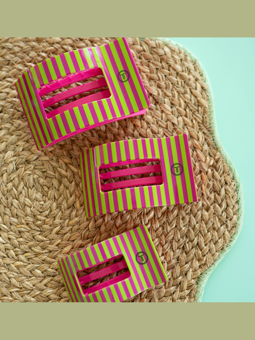 Summer Crush | Large | Flat Rectangle Hair Clip