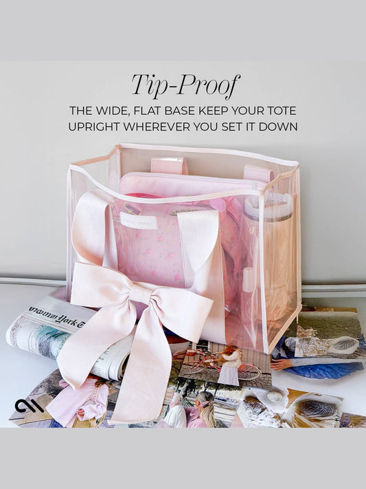 Case-Mate Ballet Pink Bow Jelly Tote Bag