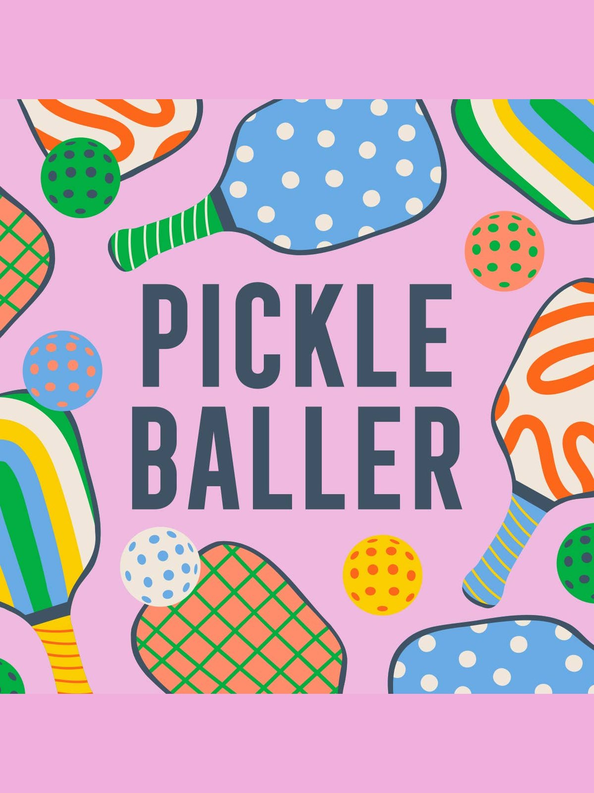 Pickelball Funny Cocktail Napkins | Pickleballer - 20ct